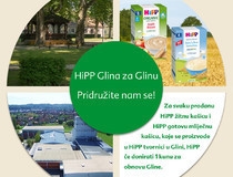 HiPP akcija za pomoć obnove Gline