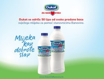 Dukat se odriče 50 lipa od svake prodane boce svježeg mlijeka za pomoć stanovnicima Banovine