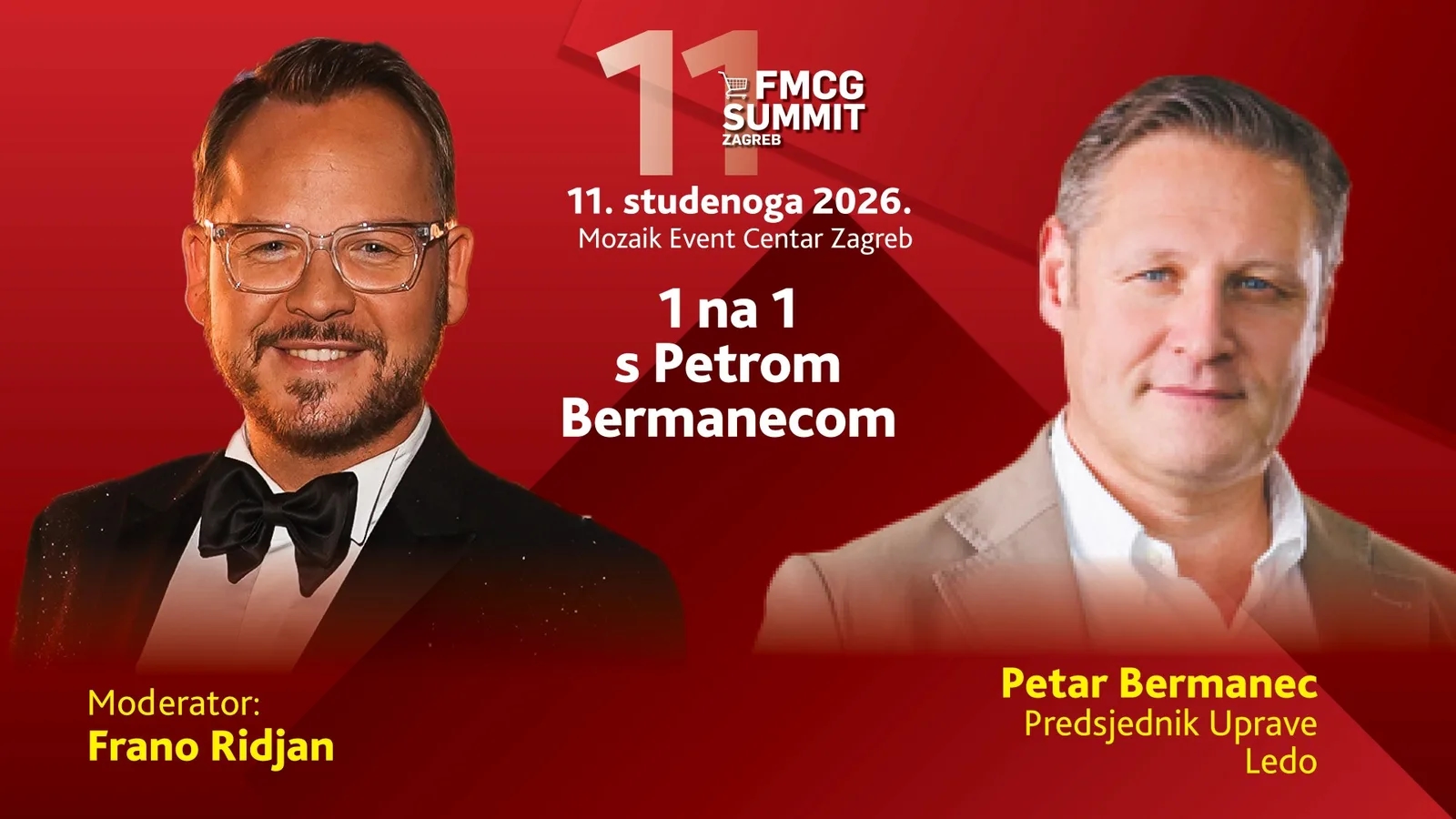 11. FMCG Summit Zagreb: 1 na 1 s Petrom Bermanecom