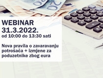  WEBINAR: Nova pravila o zavaravanju potrošača + izmjene za poduzetnike zbog eura