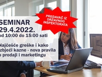 EDUKACIJA: Najčešće greške i kako izbjeći kazne - nova pravila o prodaji i marketingu