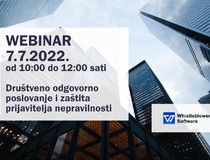 Webinar: Društveno odgovorno poslovanje i zaštita prijavitelja nepravilnosti
