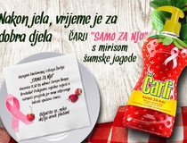 Kupnjom Čarlija "Samo za nju" donirate 50 lipa za borbu protiv karcinoma dojke