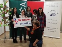 Ciciban donirao 31.450 kuna Udruzi PUŽ - Put u život