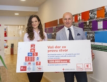 Hrvatski Crveni križ zahvaljuje kupcima Kauflanda na donaciji proizvoda u vrijednosti od preko 330.000 kuna