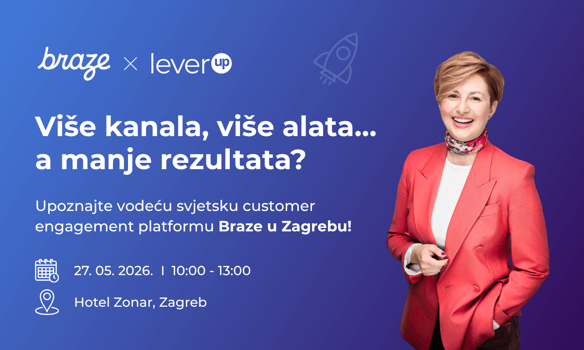 Braze, vodeća platforma za customer engagement postaje lokalna - upoznajte je u Zagrebu i Ljubljani