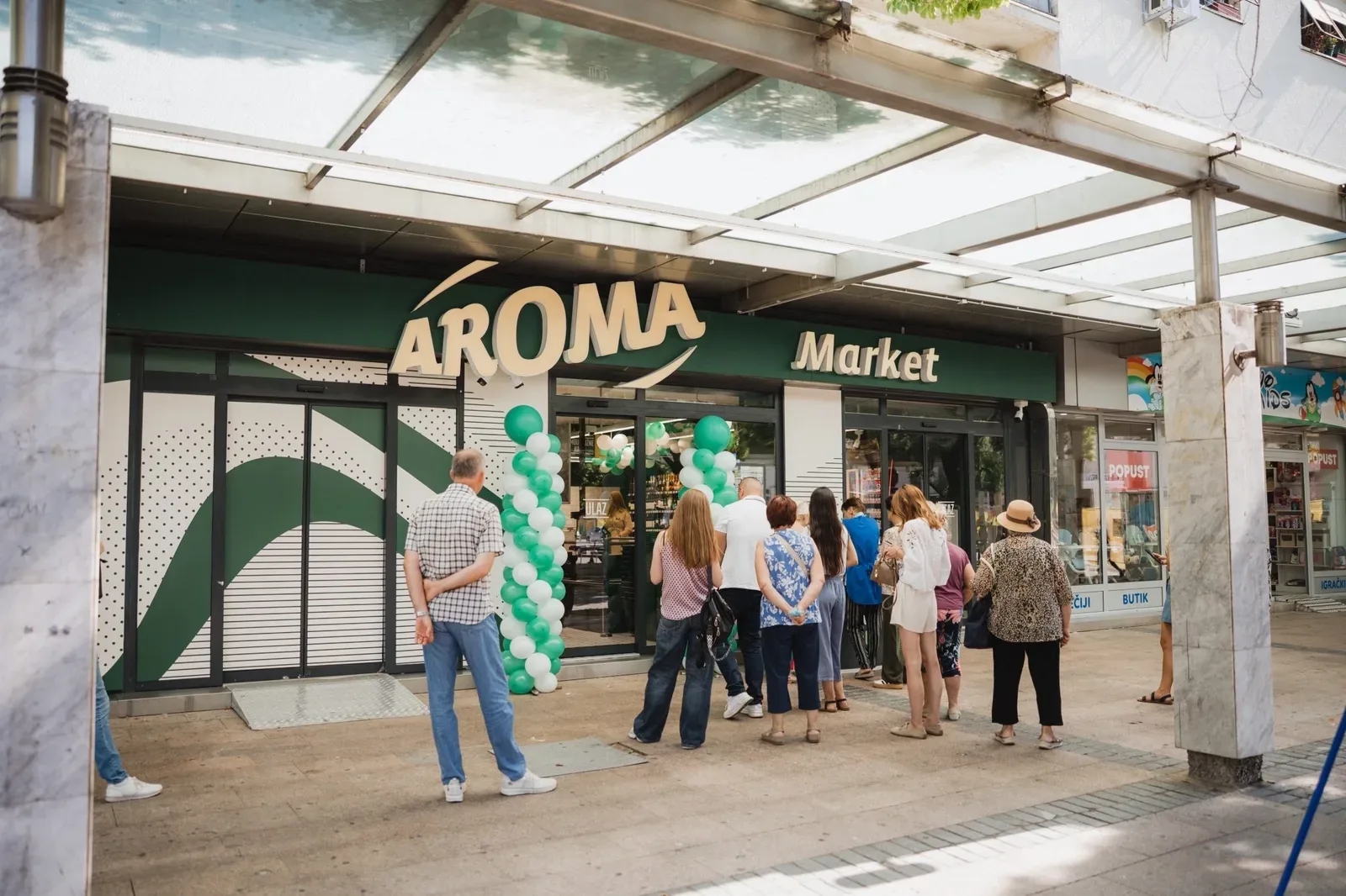 Aroma u centru Podgorice ponovno otvorena nakon renoviranja