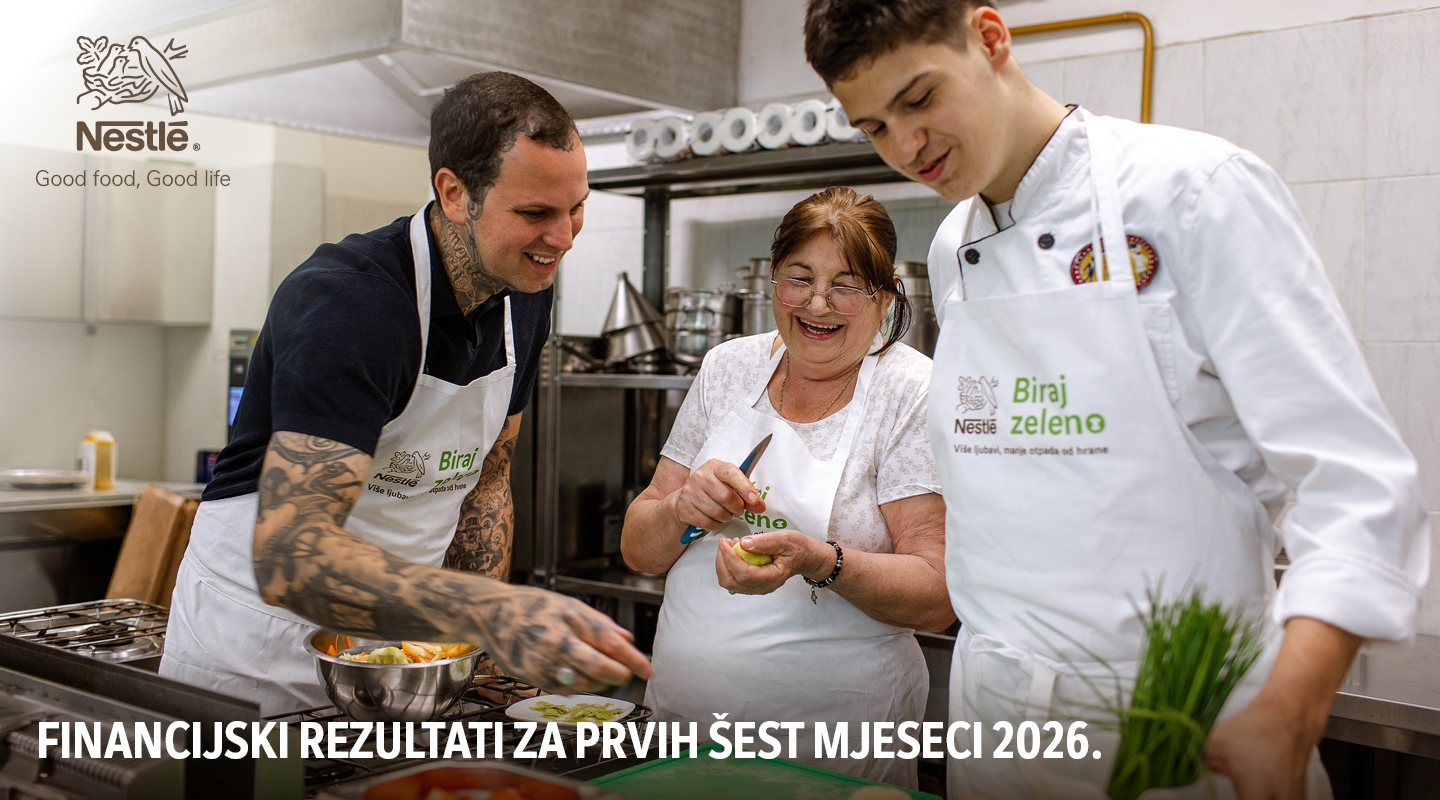 Nestlé povećao organski rast u prvoj polovici godine