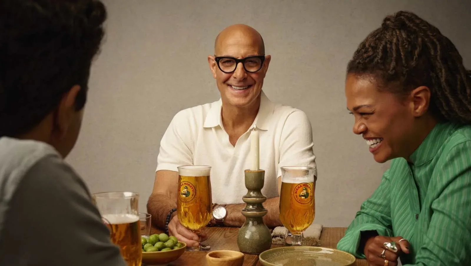 Stanley Tucci novi ambasador brenda Birra Moretti