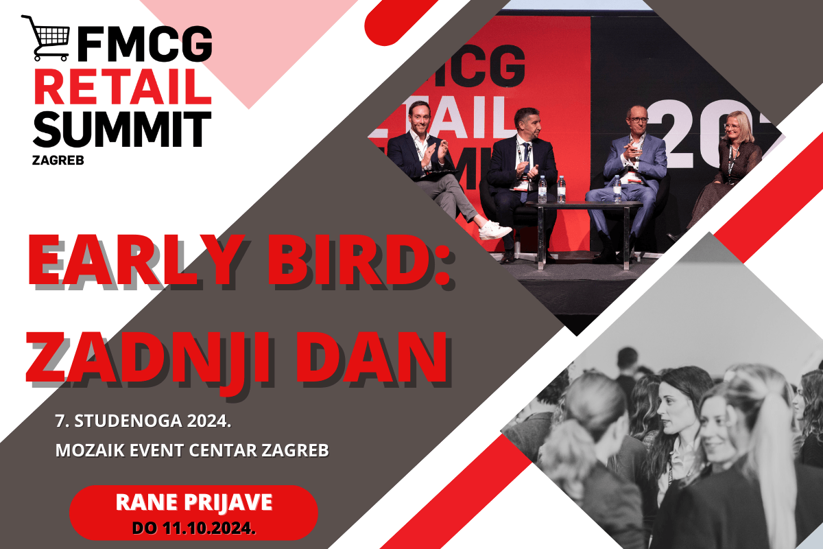 FMCG Retail Summit: Zadnji dan za rane prijave!