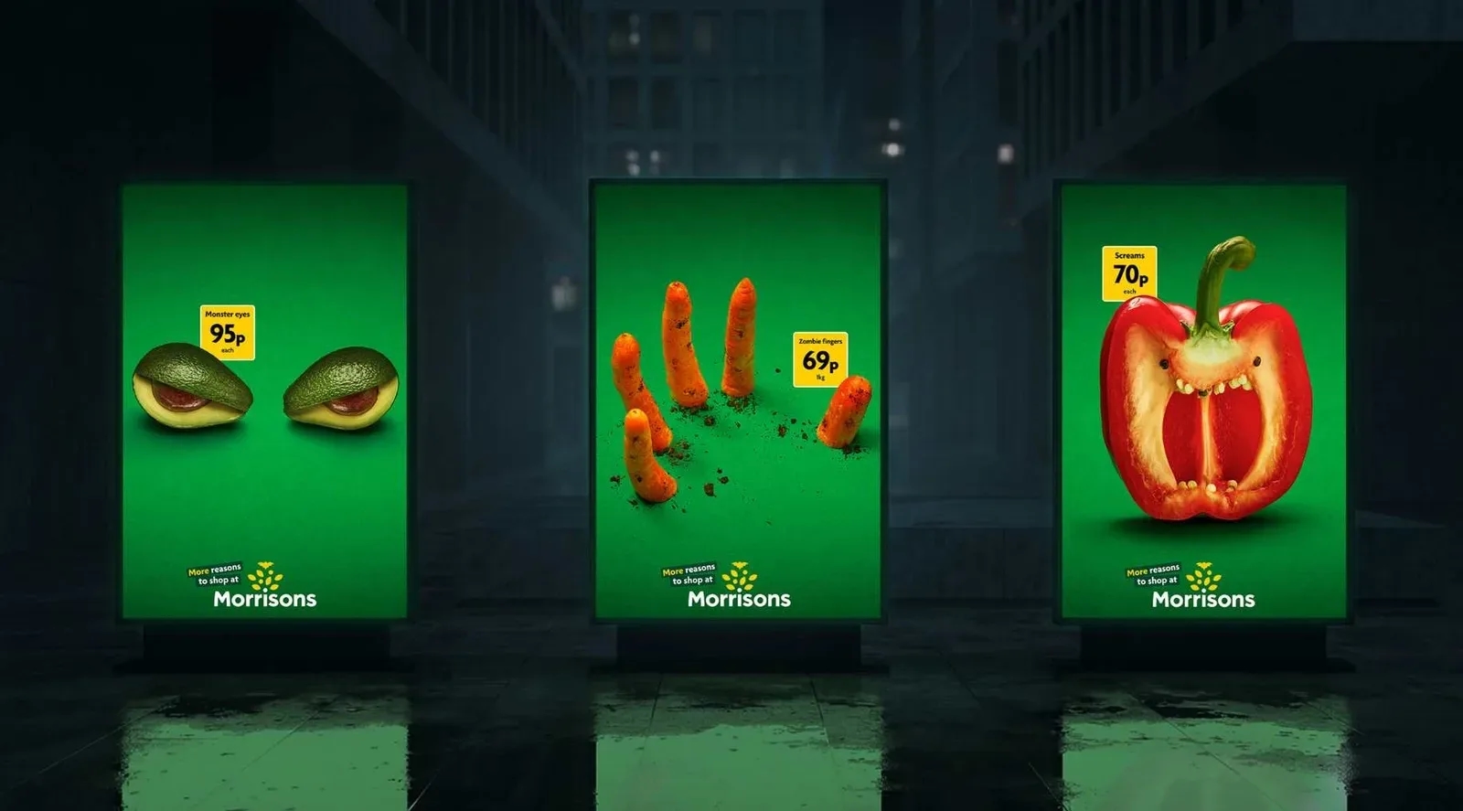 Morrisons pretvara voće i povrće u čudovišta za Noć vještica