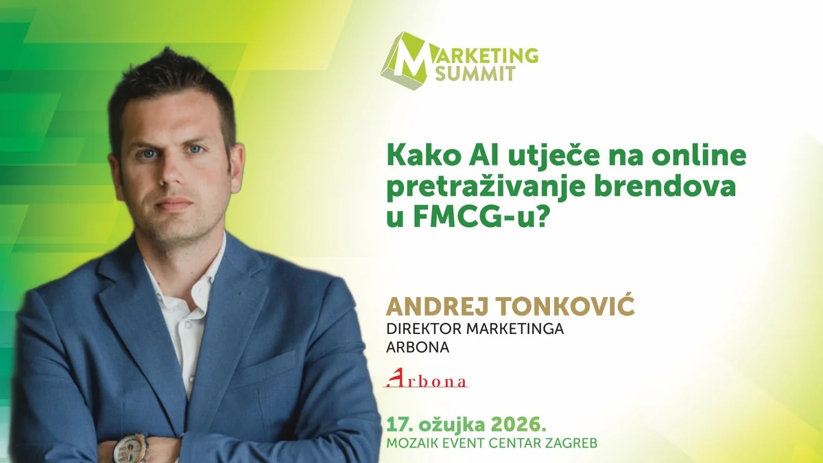 Marketing Summit Zagreb: Kako AI utječe na online pretraživanje brendova u FMCG-u