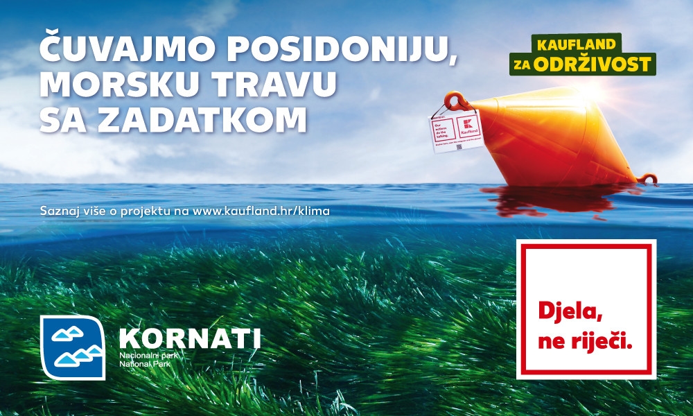 Kaufland nastavlja štititi posidoniju – morsku travu sa zadatkom
