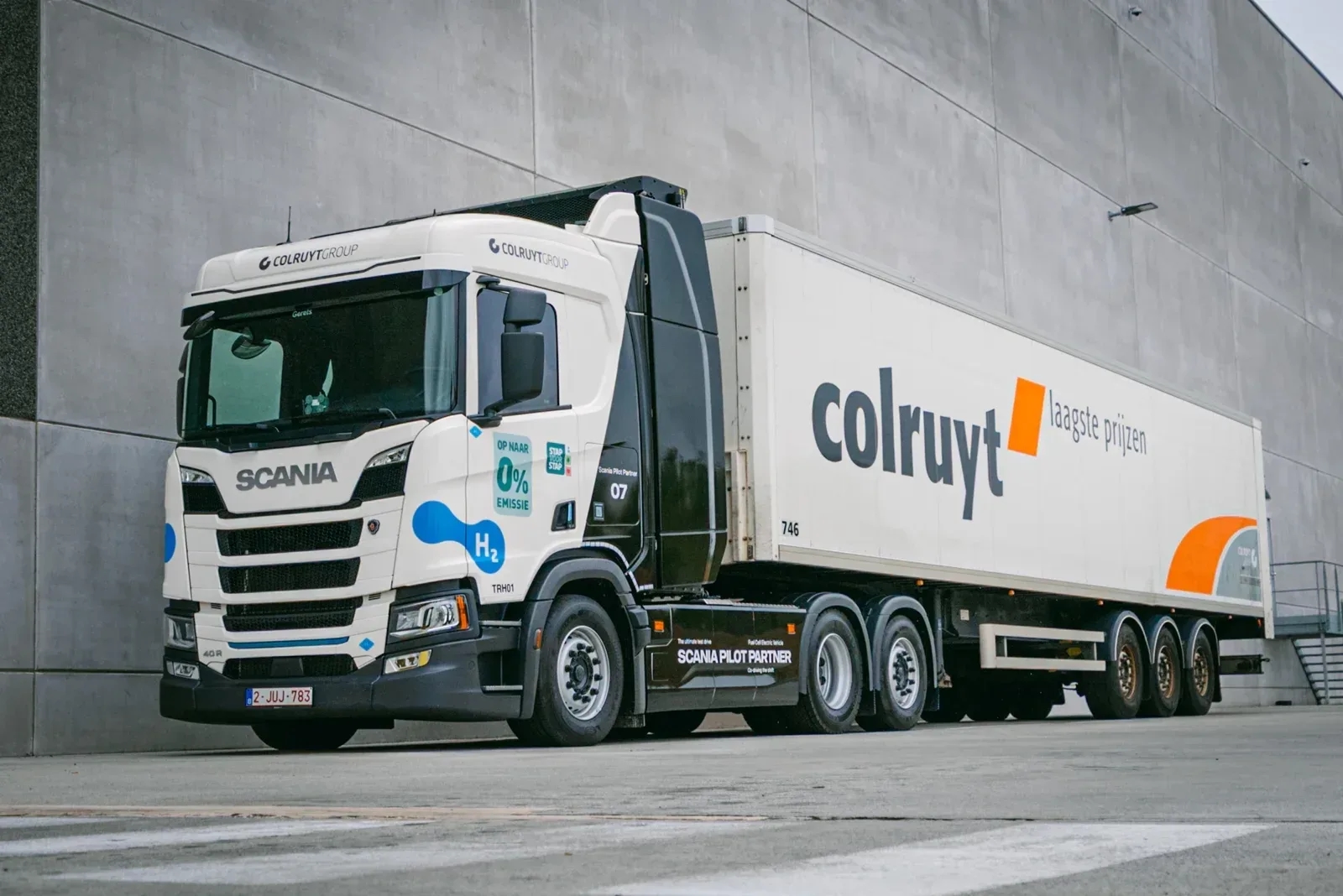 Colruyt grupa testira kamione na vodik u Belgiji