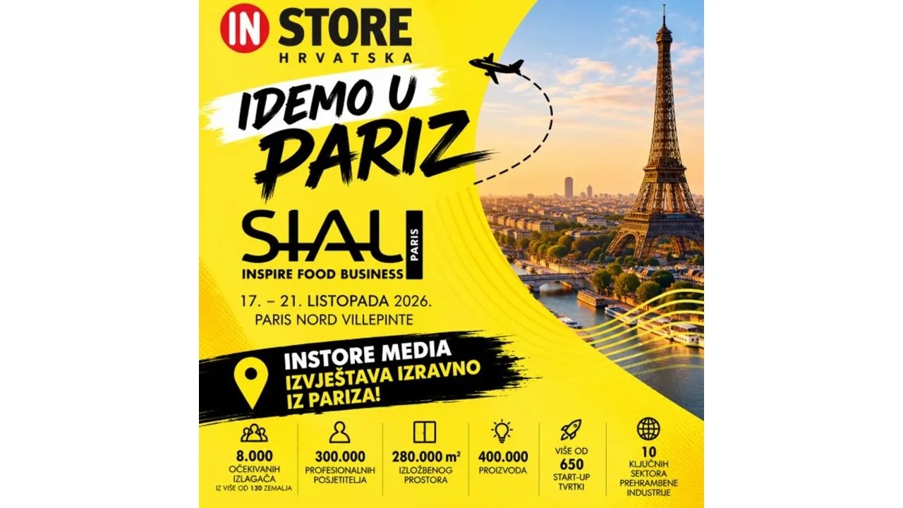 Na sajmu SIAL Paris 2026 predstavit će se 23 hrvatska izlagača