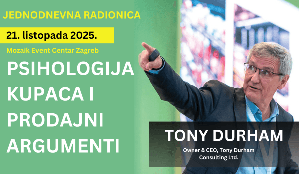 Ekskluzivna radionica 21. listopada 2025. – Psihologija kupaca i prodajni argumenti