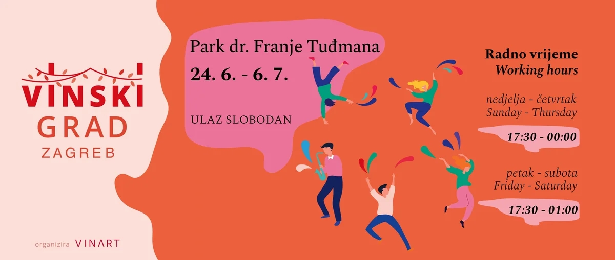 Festival VINSKI GRAD stiže 24. lipnja - na Tuđmancu ponuda s više od 350 vina