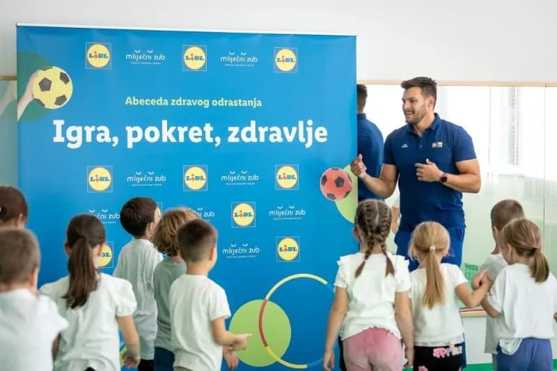 Lidl Hrvatska pokrenuo novi ciklus projekta „Abeceda zdravog odrastanja“ za više od 6.000 djece