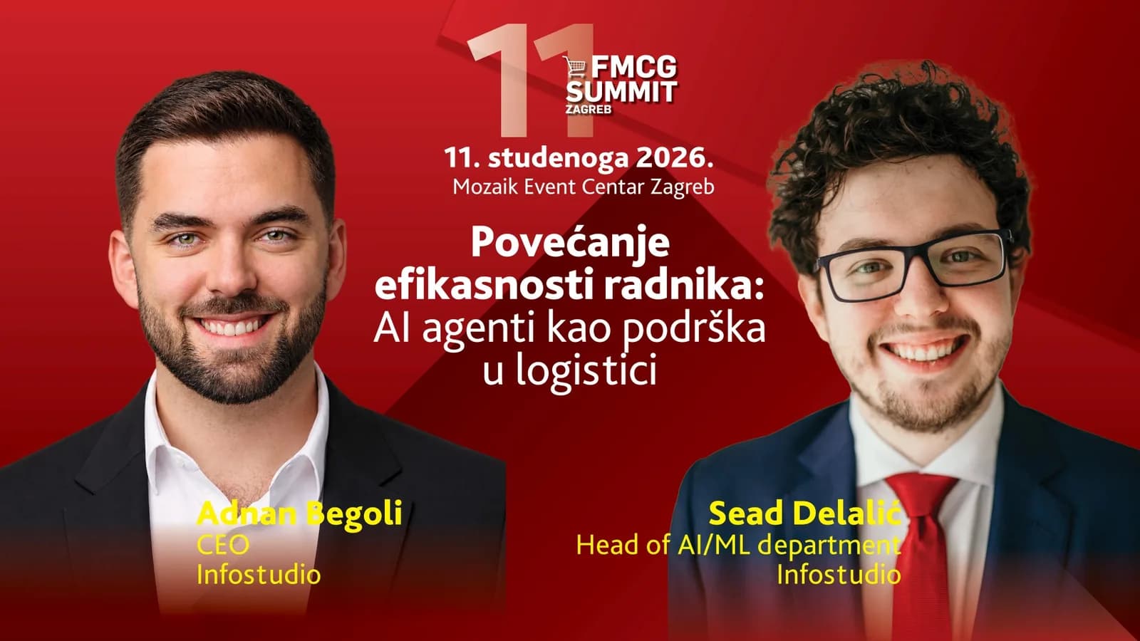 11. FMCG Summit Zagreb: Povećanje efikasnosti radnika: AI agenti kao podrška u logistici