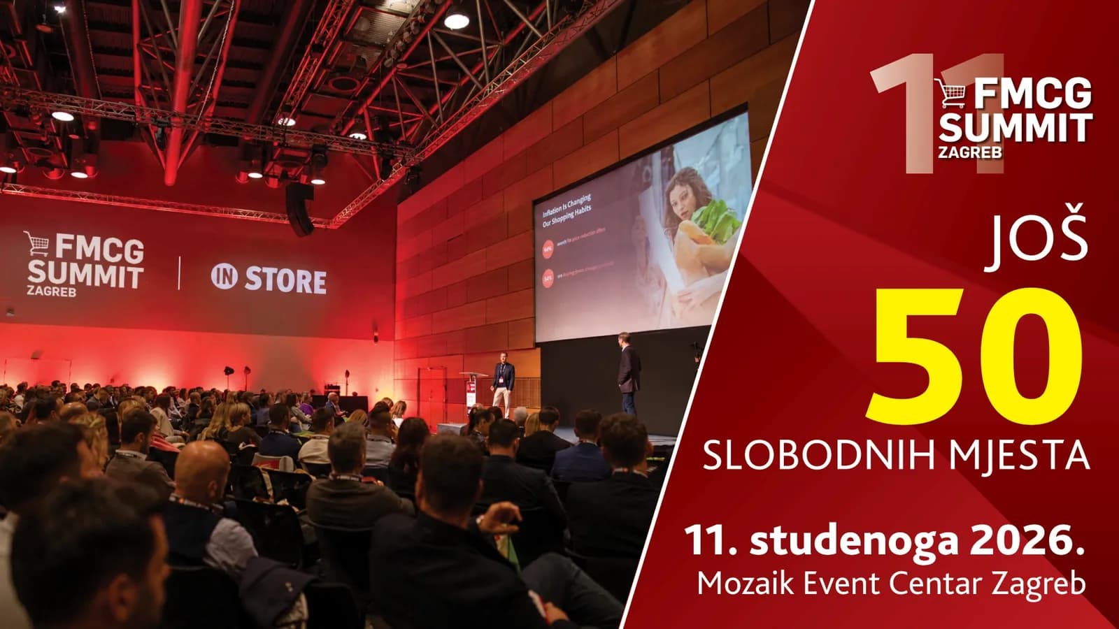 11. FMCG Zagreb: Još 50 slobodnih mjesta!
