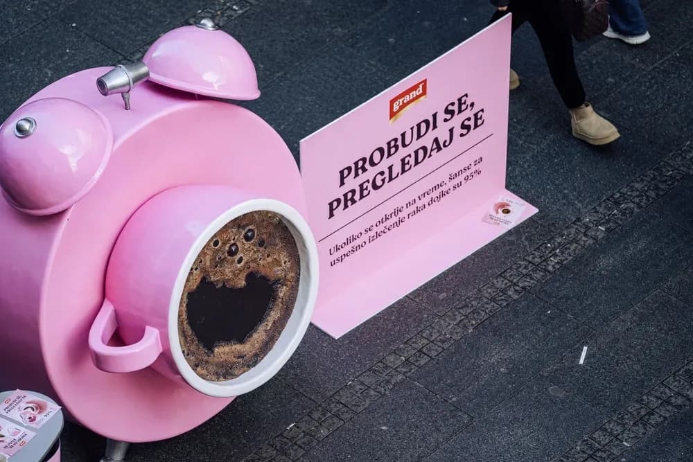 Grand kafa aktivacijom u Beogradu poručuje: Probudi se, pregledaj se