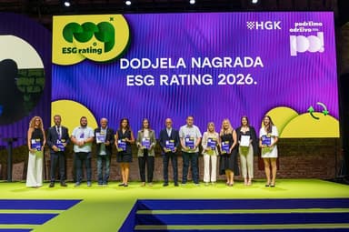 Lidl Hrvatska osvojio HGK ESG rating priznanje za sektor trgovine
