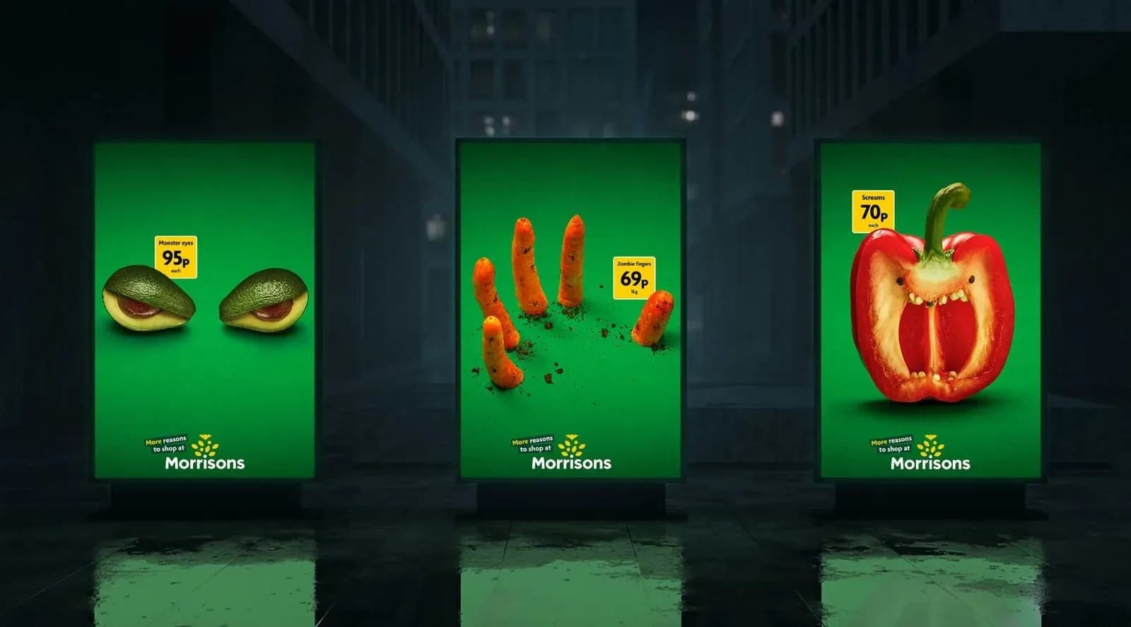 Morrisons pretvara voće i povrće u čudovišta za Noć vještica