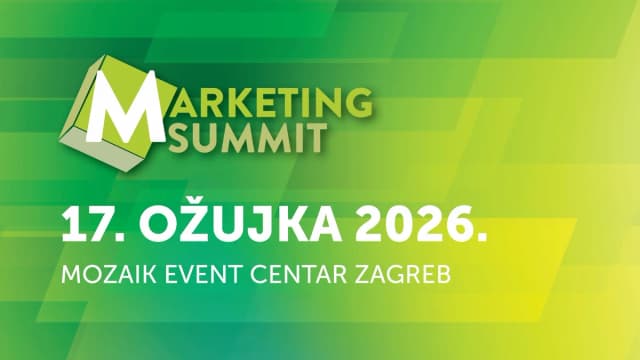 17. ožujka 2026.: 8. Marketing Summit Zagreb