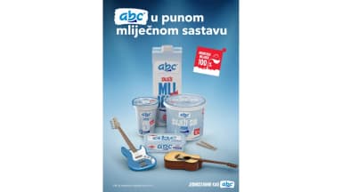 Podravka Agri širi brend ABC na cjeloviti asortiman mliječnih proizvoda