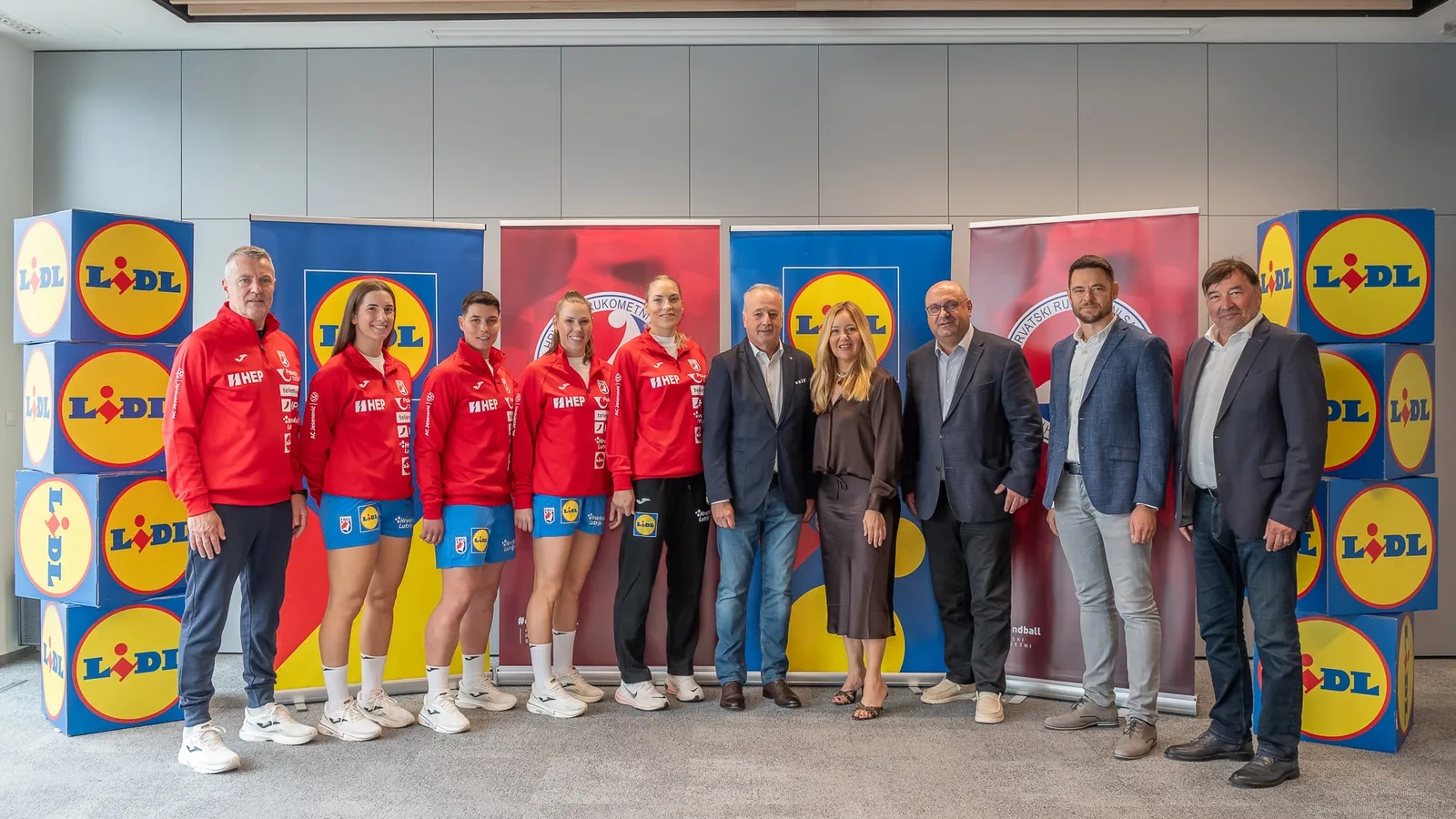 Lidl Hrvatska postao sponzor hrvatske ženske rukometne reprezentacije