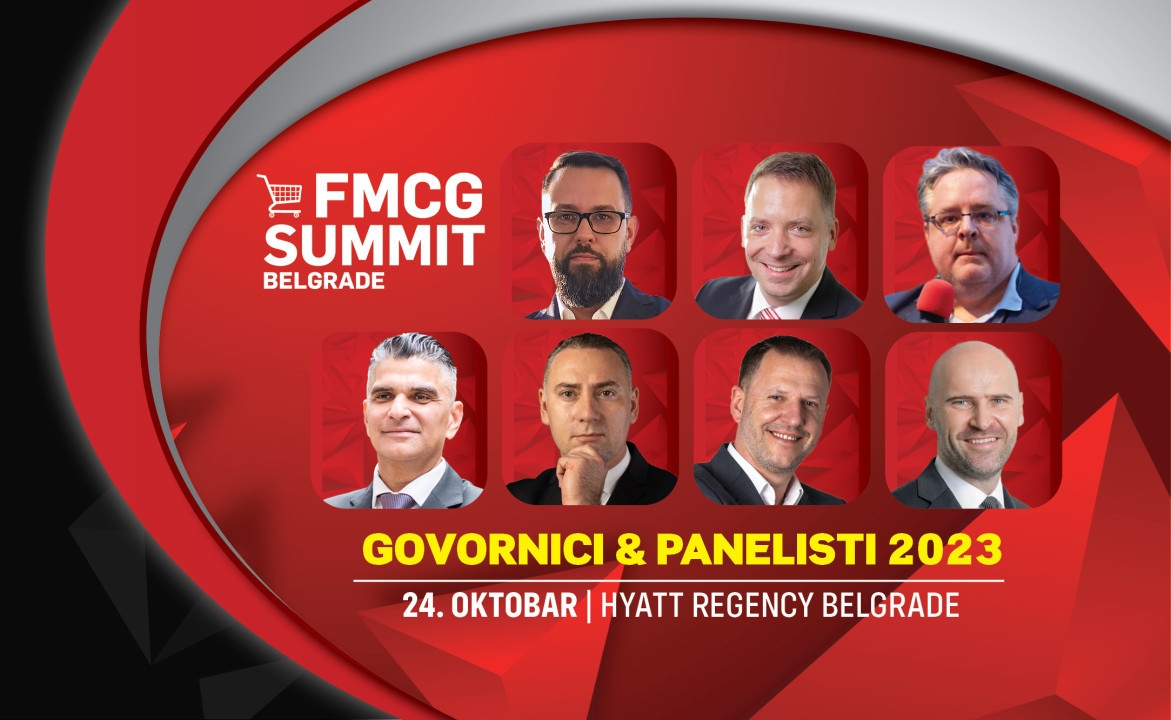 Srbija: 10. FMCG Summit Beograd: AGENDA 2023 - govornici i panelisti!