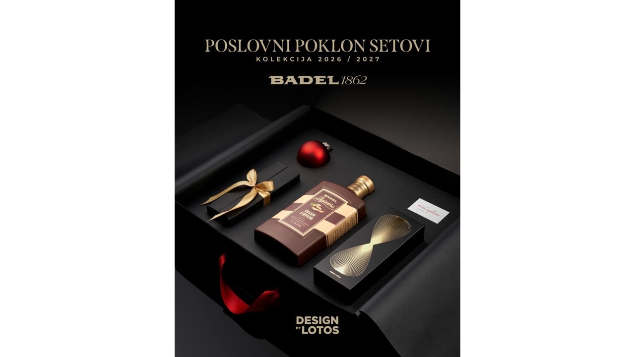 Badel 1862 predstavio novi katalog poslovnih poklon setova za blagdane