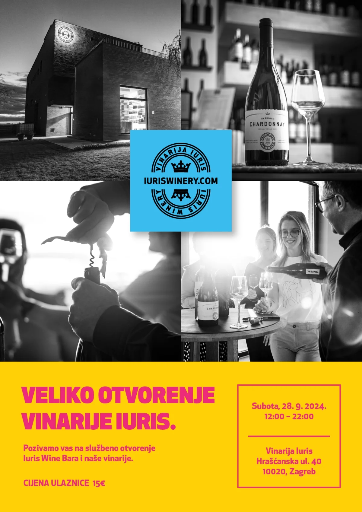 Ne propustite otvorenje Vinarije Iuris i Iuris Wine Bara