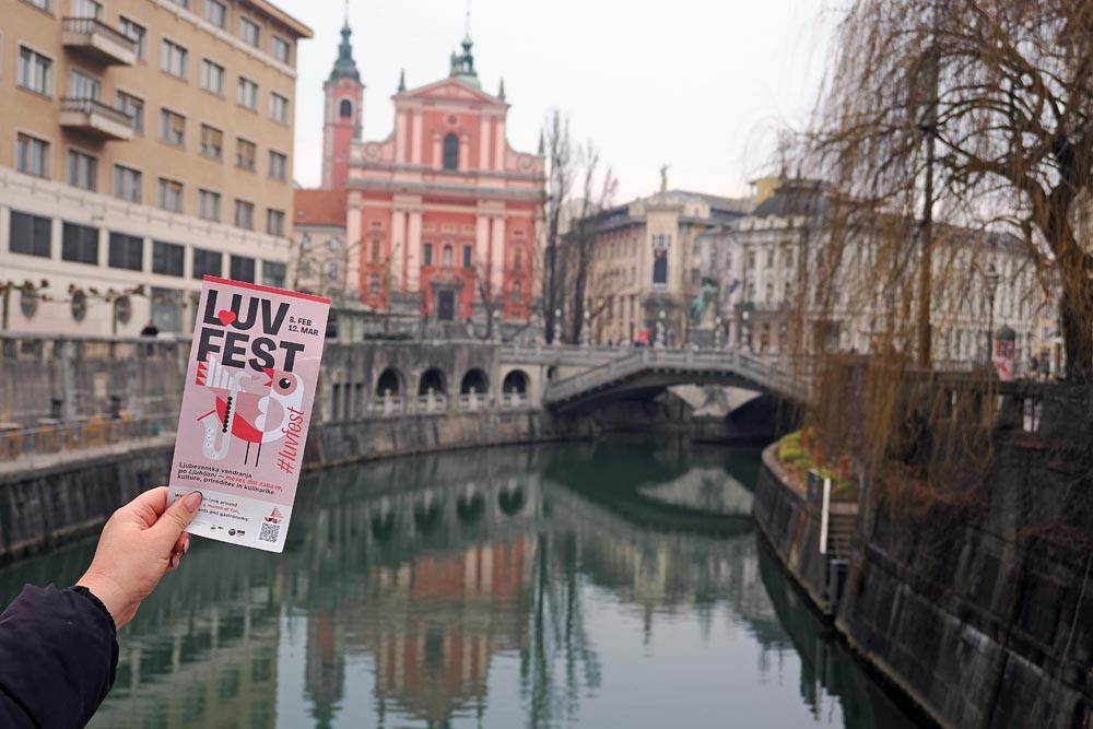 U Ljubljani traje LUV fest, festival ljubavi koji donosi posebne pogodnosti za otkrivanje ovog grada!
