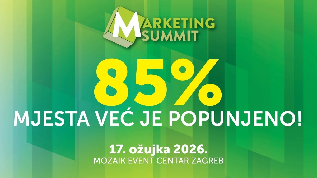Marketing Summit Zagreb: 85% mjesta je popunjeno!