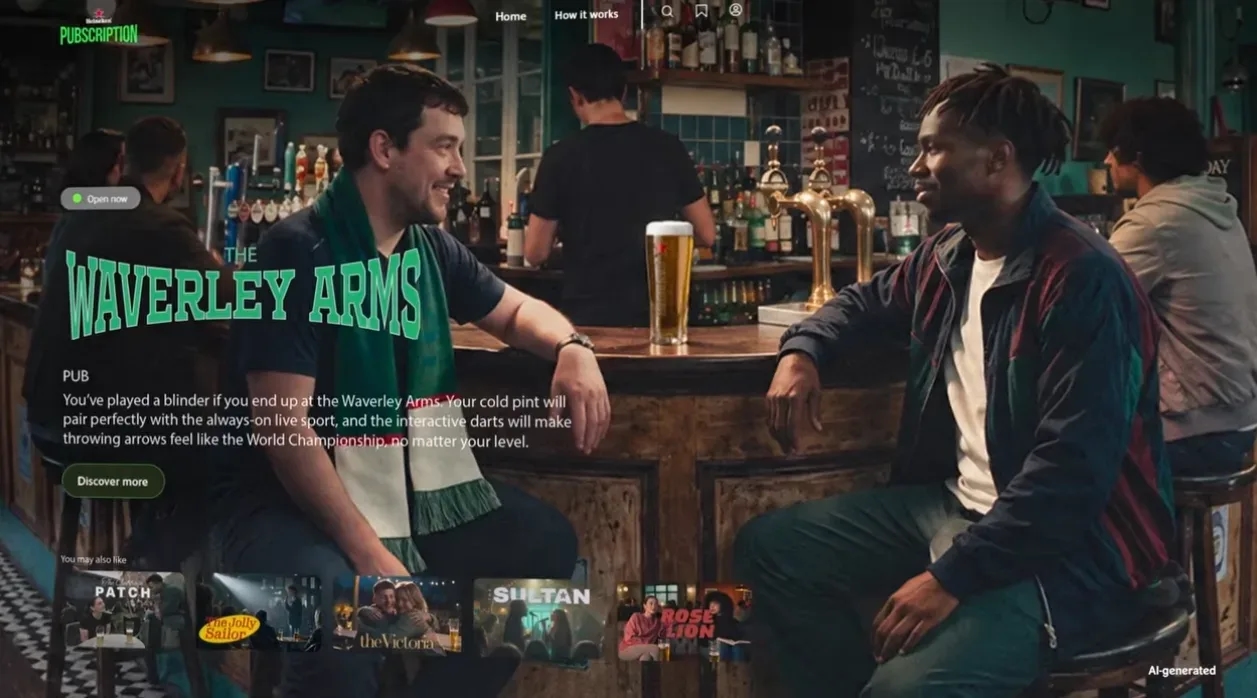 Heineken predstavio streaming uslugu za izlaske "Pubscription"