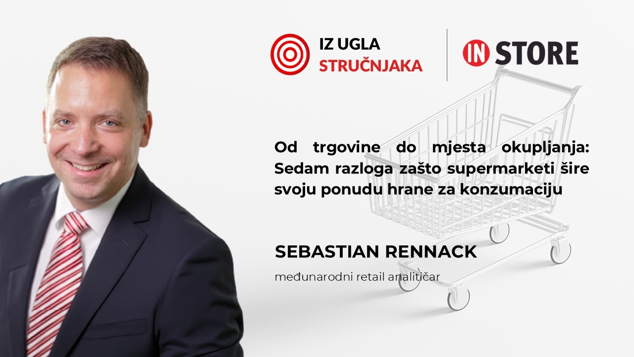 Od trgovine do mjesta okupljanja: Sedam razloga zašto supermarketi šire svoju ponudu hrane za konzumaciju