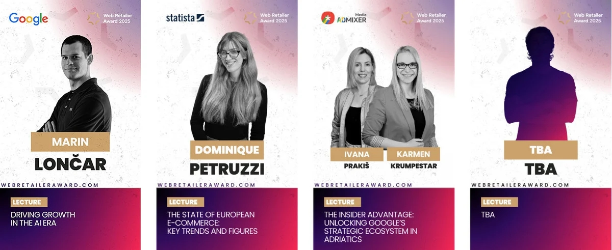 Otvorene prijave za dodjelu nagrada Web Retailer Award 2025